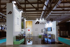 Allestimento stand fieristico per Adler