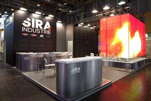 booth build in Euroguss for Emilpress-Sira Groups